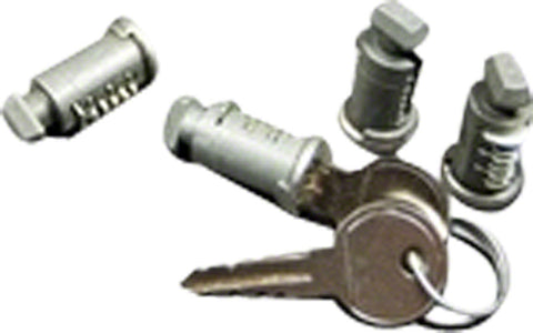 RockyMounts 4-Pack Lock Cores with 2 Keys
