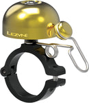 Lezyne Classic Brass Bell Hard Mount Black