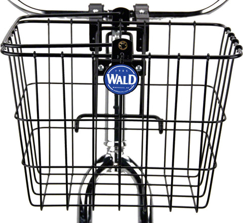 Wald 3114 Front Quick Release Basket with BoltOn Mount Gloss Black
