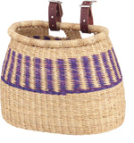 House of Talents Pot Shaped Front Basket Assorted Colors