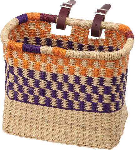 House of Talents Square Bike Front Basket Assorted Colors