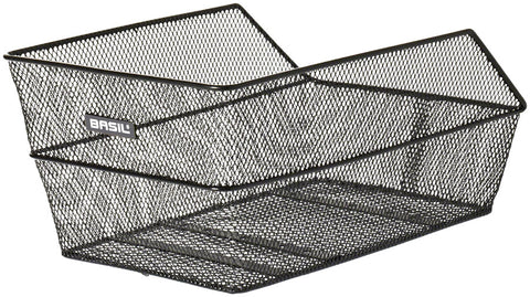 Basil Cento Rear basket Black