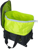 Basil, Miles, Trunk Bag, 7L, Black/Lime