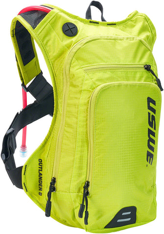 USWE Outlander 9 Hydration Pack - Crazy Yellow