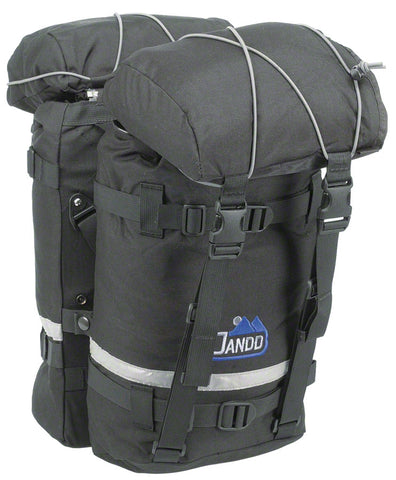 Jandd Mountain Pannier Set Black