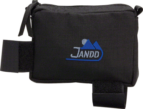 Jandd Top Tube/ Stem Bag Zipper closure Black