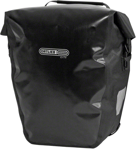 Ortlieb BackRoller City Rear Pannier Pair Black