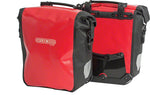 Ortlieb FrontRoller City Front Pannier Pair Red/Black