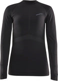 Craft Active Intensity Long Sleeve Crew Neck Top Black/Asphalt WoMen's X