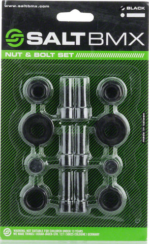 Salt Nut and Bolt V2 Hardware Pack Black