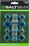 Salt Nut and Bolt V2 Hardware Pack Blue