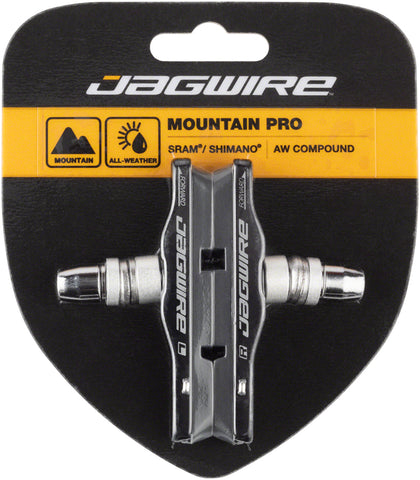 Jagwire Mountain Pro Brake Pads Threaded Post Black