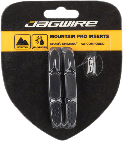Jagwire Mountain Pro Brake Pad Replacement Inserts Black
