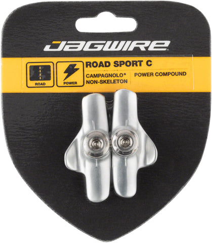 Jagwire Road Sport C Brake Pads Campagnolo NonSkeleton Silver