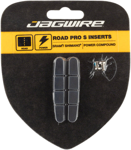 Jagwire Road Pro S Brake Pad Inserts SRAM/Shimano Black