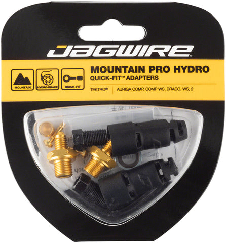 Jagwire Mountain Pro Disc Brake Hydraulic Hose QuickFit Adaptor for Tektro