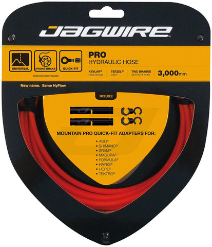 Jagwire Pro Hydraulic Disc Brake Hose Kit 3000mm Orange