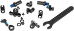 We The People Message P3 Brake Hardware Black