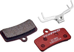 Tektro Q13RS Disc Brake Pad - Resin For 4-Piston Brake Calipers Red