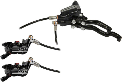 Hope Tech 3 E4 Duo Disc Brake and Lever Left Hand Front and Rear Hydraulic