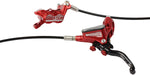 Hope Tech 3 E4 Disc Brake and Lever Front Hydraulic Post Mount Red