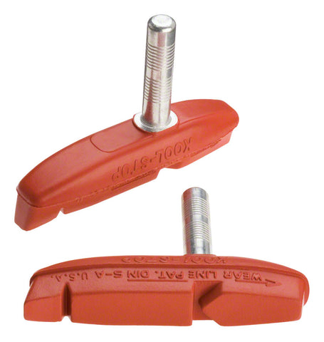 KoolStop Eagle Claw II Brake Pad SMooth Post Salmon Compound