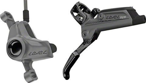 SRAM, Level TLM, Hydraulic disc brake, Front, Gray, Rotor and bracket not included