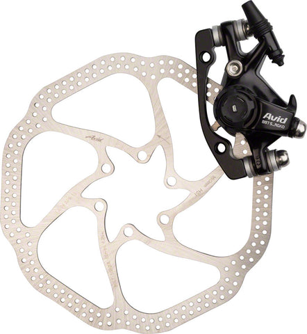 Avid, BB7 Road S 160 HS1 Frt or Rear Black Anod - Incl. IS Bracket, Stainless CPS & Rotor Bolts