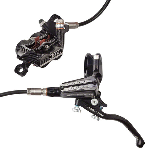 Hope Tech 3 E4 Disc Brake and Lever Front Hydraulic Post Mount Black