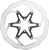 Jagwire Pro LR1 Disc Brake Rotor 180mm 6Bolt Silver/Black