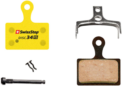 SwissStop RS Organic Compound Disc Brake Pad Set Disc 34 Shimano Road K