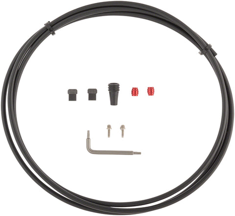 SRAM Force and Red A XS Hydraulic Line Kit 2 Hose Barb 2 Compression Nuts 1