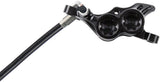 Hope Tech 4 E4 Disc Brake and Lever Set - Rear, Hydraulic, Post Mount, Black