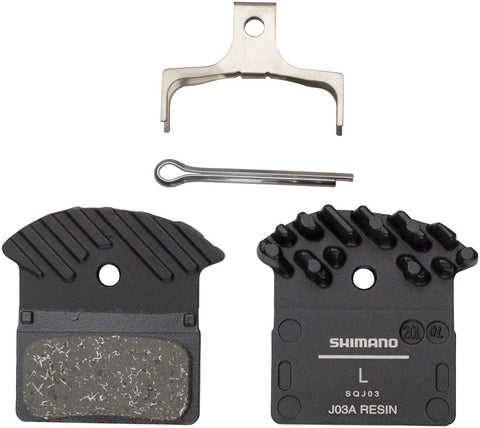 Shimano J03A Disc Brake Pad Resin Finned Fits XTR BRM9000 XT BR