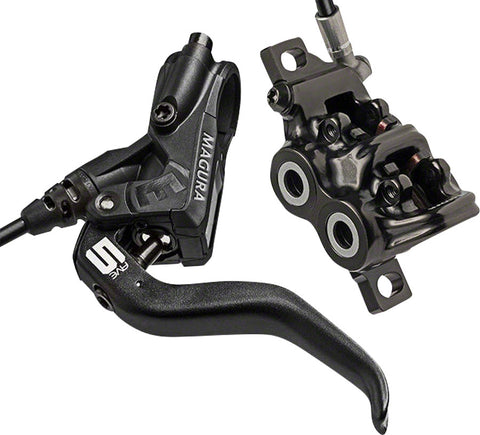 Magura MT5 Disc Brake and Lever Front or Rear Hydraulic Post Mount Black