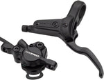 Tektro HDM285 Disc Brake and Lever Front Hydraulic Post Mount Black