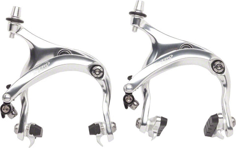 Tektro R559 Long Reach Road Calipers 5573mm Nutted Mounting Bolts Silver