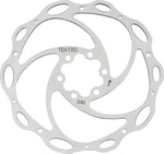 Tektro Lyra Cross Disc Brake Rotor 160mm 6Bolt Silver