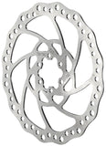 Tektro TR20317 Disc Brake Rotor 203mm 6Bolt 2.3mm Thickness Silver