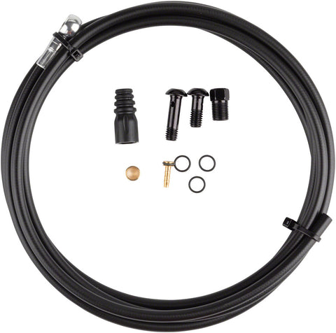 Tektro Disc Brake Hydraulic Hose Kit With Banjo Unit 5.5mm Kevlar Hose