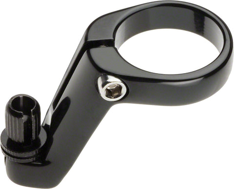 Tektro Front Cable Hanger with Adjusting Barrel 1 #1274AT Black