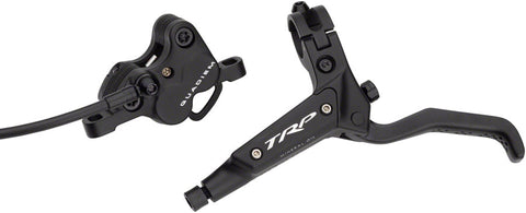 TRP Quadiem Disc Brake and Lever Rear Hydraulic Post Mount Black