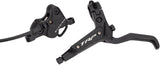 TRP Quadiem Disc Brake and Lever Front Hydraulic Post Mount Black