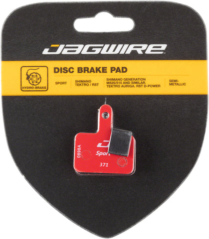 Jagwire Sport SemiMetallic Disc Brake Pads For Shimano Acera M3050 Alivio