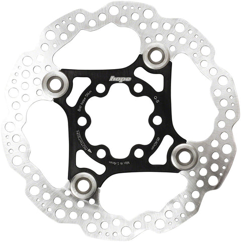 Hope Floating Disc Brake Rotor 140mm 6Bolt Black