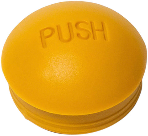 Burley Dust Cap for Push Button Wheels - Yellow