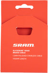 SRAM SlickWire Brake Cable Road 1.5mm 1750mm Length Silver