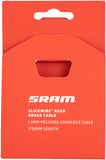 SRAM SlickWire Brake Cable Road 1.5mm 1750mm Length Silver