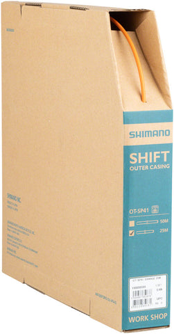 Shimano OTSP41 Derailleur Housing 25m Orange