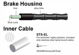 Jagwire Road Elite Link Brake Cable Kit SRAM/Shimano with UltraSlick Uncoated